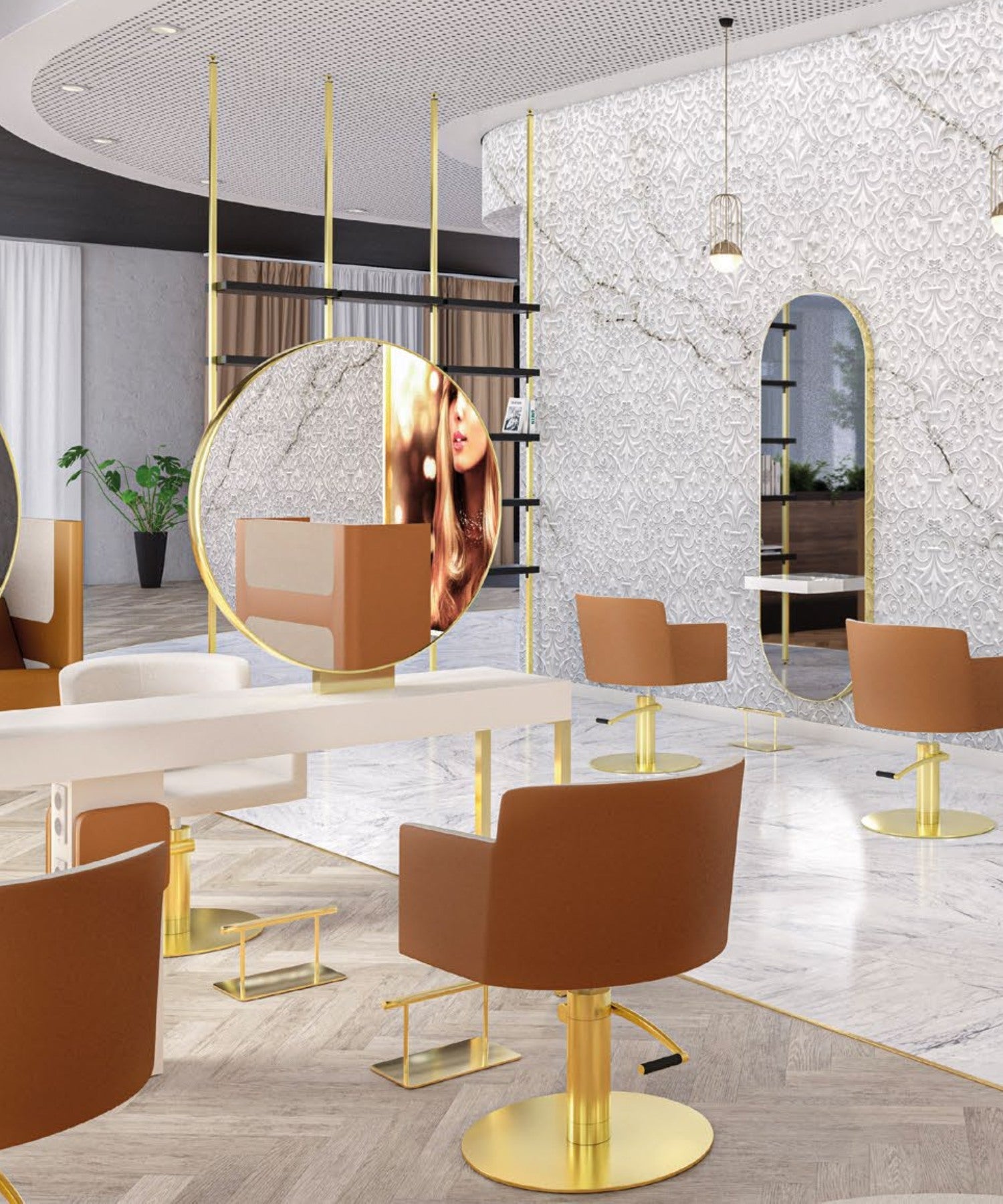 gamma bross dorian frizerska stolica